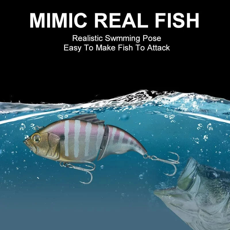 China China LEYDUN New Vibration Fishing Lures Floating 115mm 41g Lipless Good Swimbaits Multi Jointed Saltwater Bass Hard Baits Ice Wobbler