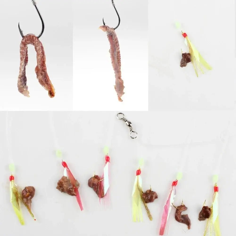China China Lifelike Dry Lugworm Sandworms Fishing Lures Saltwater Freshwater Feeder Sea Fishing Worms Smell Soft Artificial Bait Accessorie