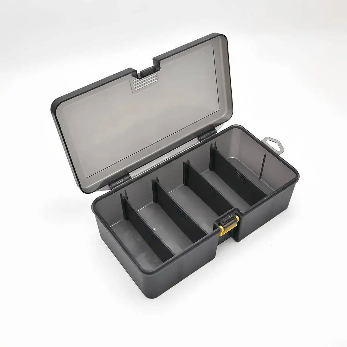 China China Light Grey Fishing Tackle Box Large Capacity Fishing Accessories Tool Storage Box Fish Hook Lure Fake Bait Box Fishing Supplies