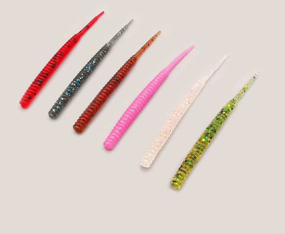 China China LUREHOLIC 0-2.5” Free Cut Aji Fishing ROCK ADDER Fineese Lure Fishing Soft Lure Needle Tail Mini
