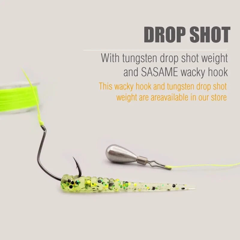 China China LUREHOLIC 0-2.5” Free Cut Aji Fishing ROCK ADDER Fineese Lure Fishing Soft Lure Needle Tail Mini