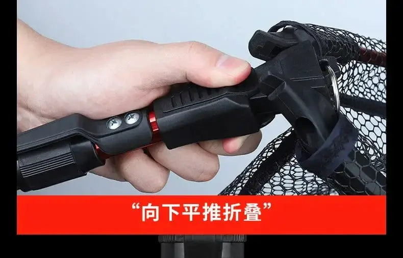 China China Luya folding net portable stream micro coated net boat fishing retractable sea fishing small net