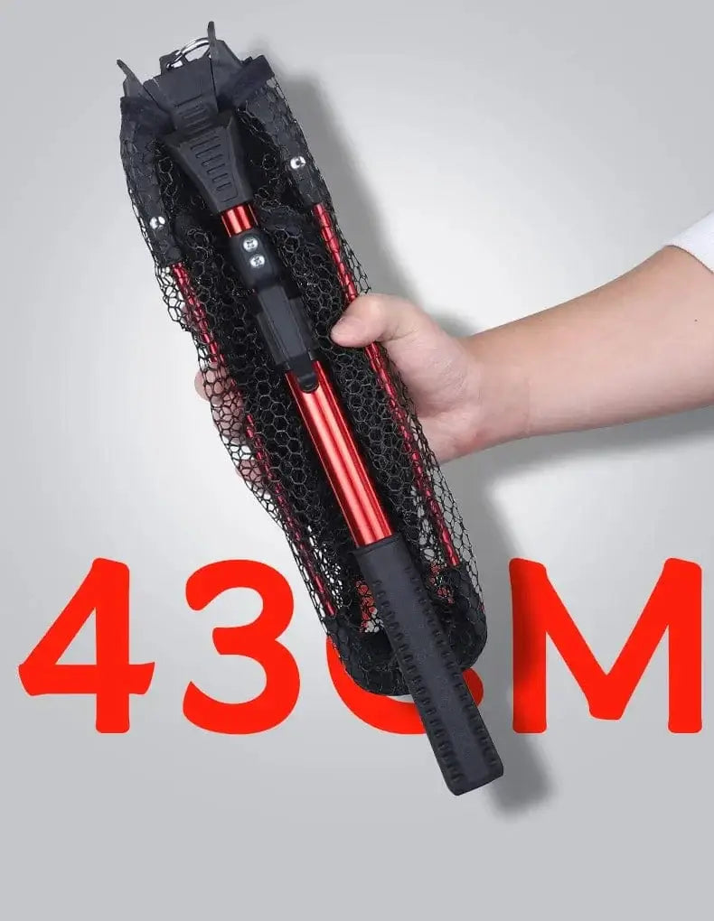 China China Luya folding net portable stream micro coated net boat fishing retractable sea fishing small net