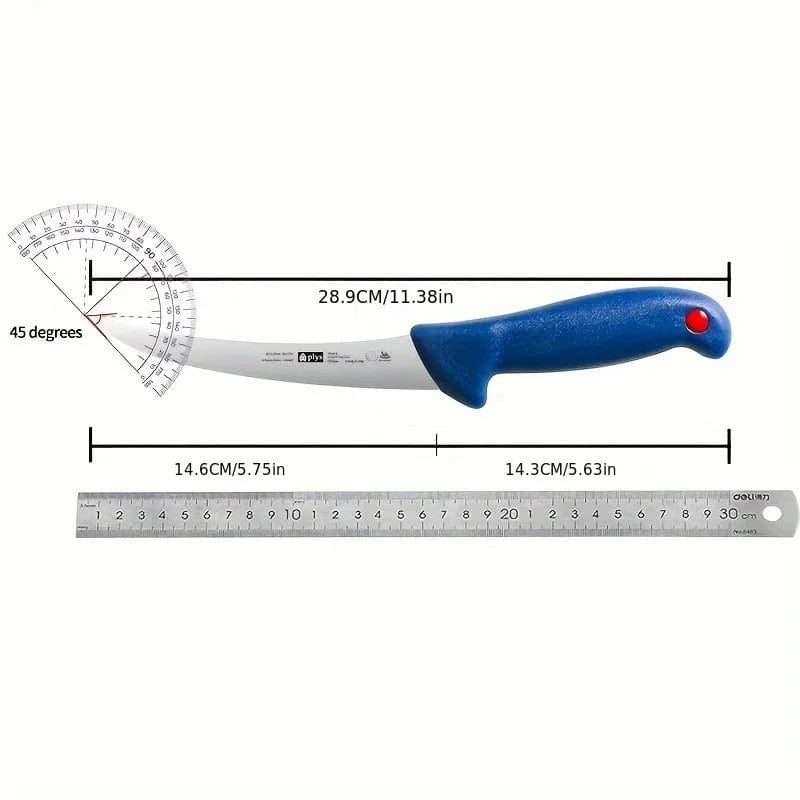 China China Machete 1-4PCS Kitchen Boning Knife Stainless Steel Butcher Knife Professional Sharp Kitchen Cooking Meat Knife Chef Knife M9195