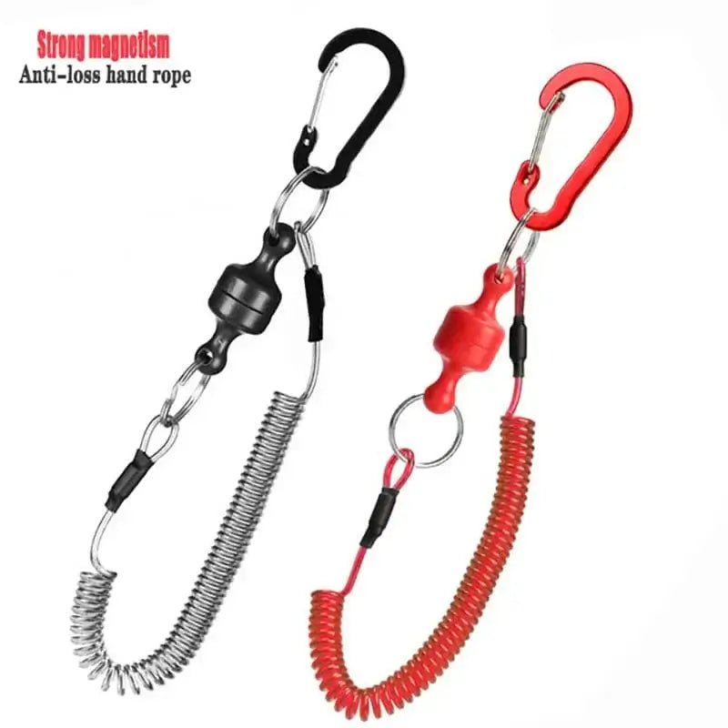 China China Magnetic fishing anti-loss rope carp fishing tools accessories Outdoor fishing goods quick-release strongagnetic portable buckle