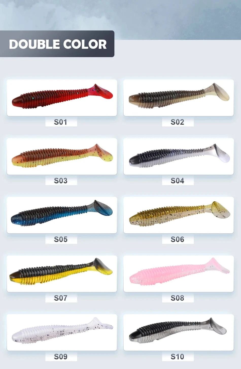 China China MEREDITH Fishing Soft Lures Shad Swing Impact Fat Vibro Fat Soft Bait 75mm 85mm 180mm Tackle Lifelike Iscas Wobbler PVA Fishing