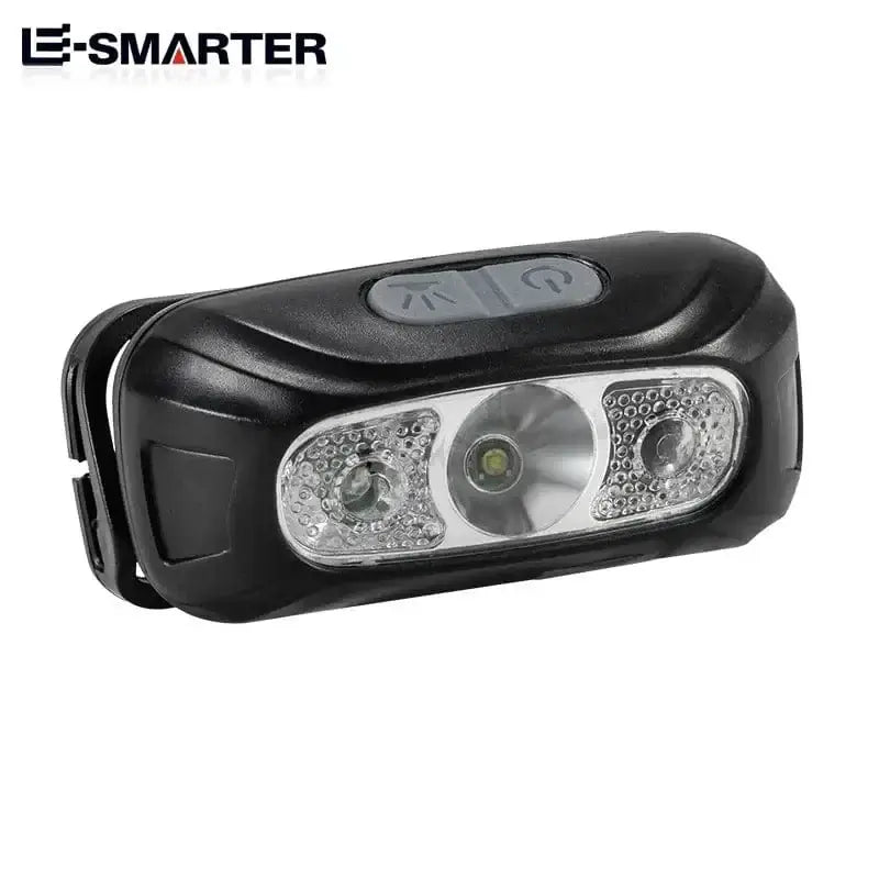 China China Mini Rechargeable Powerful Sensor Headlamp Fishing Camping USB Head Flashlight COB LED Head Light Torch Headlights Front Lantern