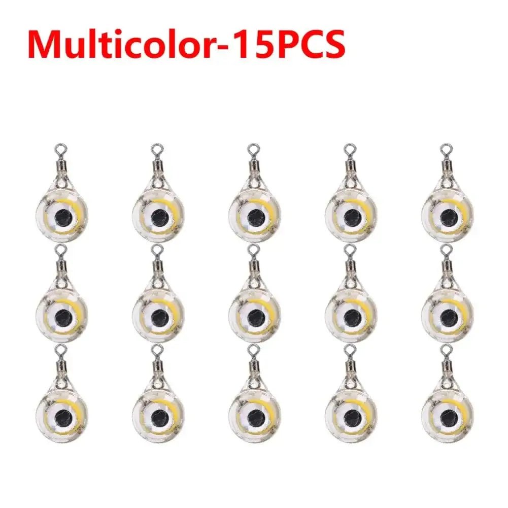 China China Multicolor 1 5-20PCS Mini Fishing Lure Light LED Deep Drop Underwater Eye Shape Fishing Squid Fishing Bait Luminous Lure for Attracting Fish