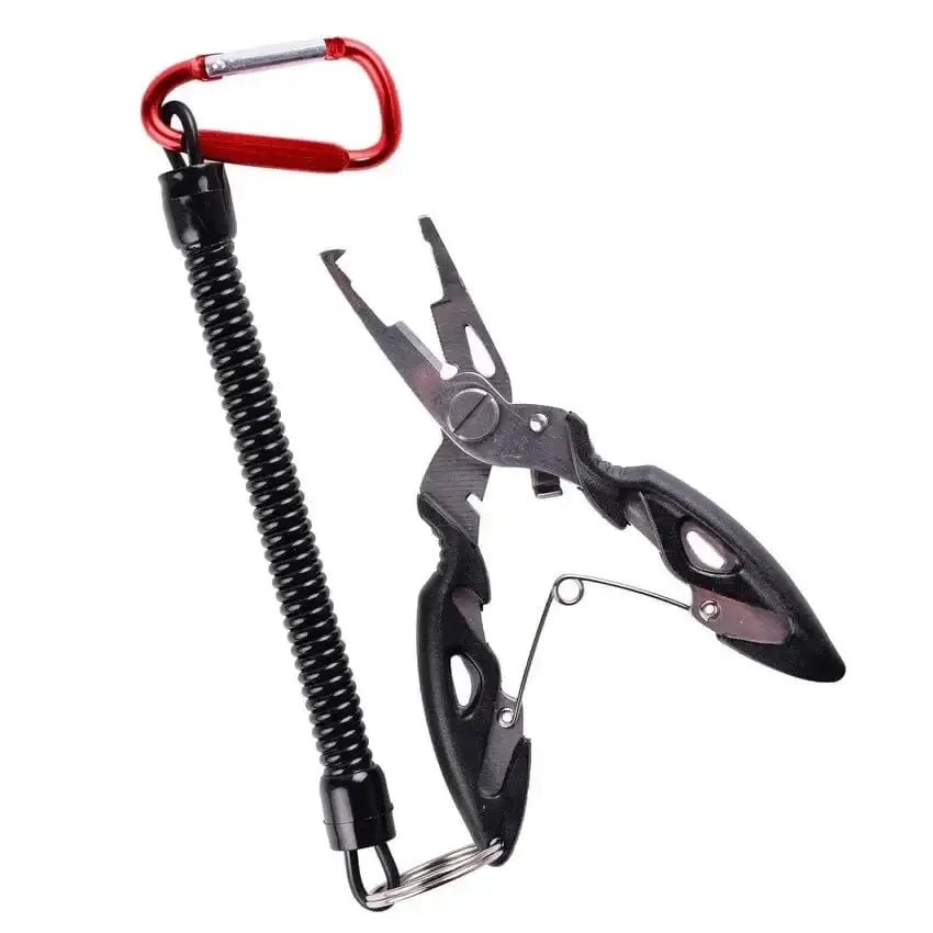 China China N01 Multifunction Fishing Pliers Tools Accessories for Goods Winter Tackle Pliers Vise Knitting Flies Scissors Braid Set Fish Tongs
