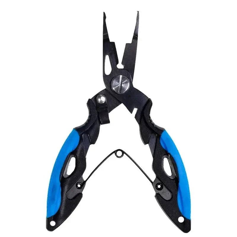 China China N11 Multifunction Fishing Pliers Tools Accessories for Goods Winter Tackle Pliers Vise Knitting Flies Scissors Braid Set Fish Tongs
