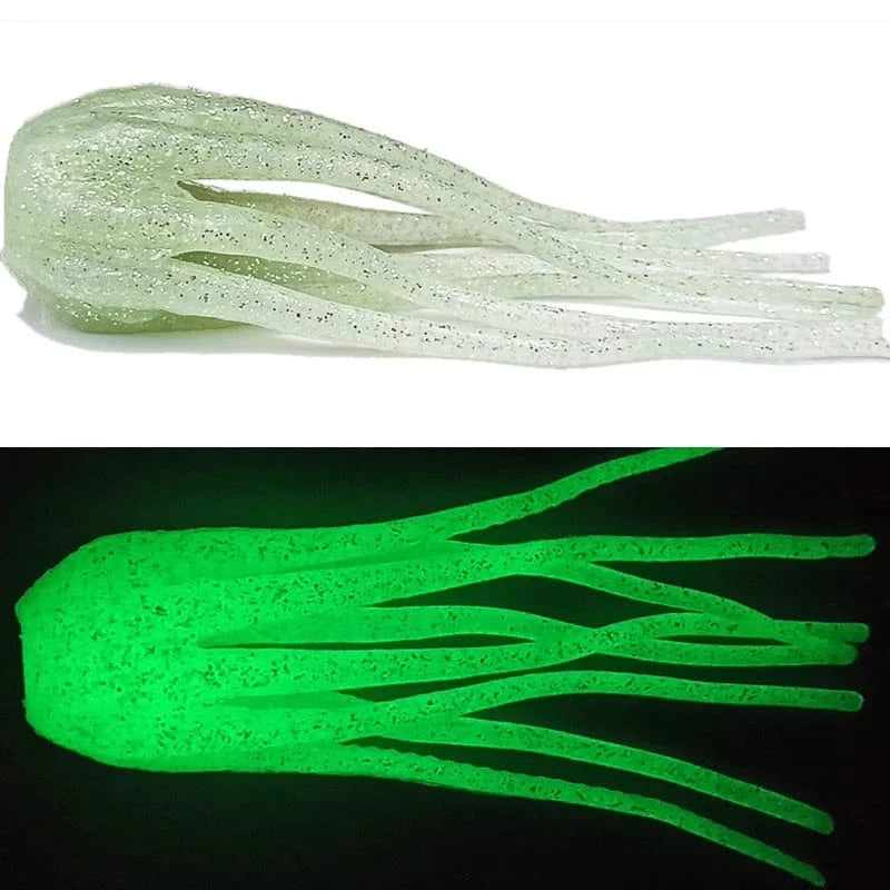 China China New 100g 150g 200g 250g 300g 350g 400g Luminous Glow Jigging lure jig head with skirt boat fishing game fishing sea jig