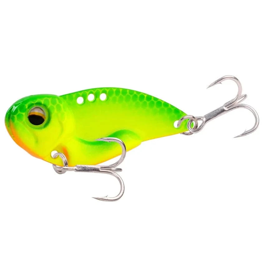 China China New 7/10/14/20g 3D EyesMetal Vib Blade Lure Sinking Vibration Baits Artificial Vibe for Bass Pike Perch Fishing 6 Colors