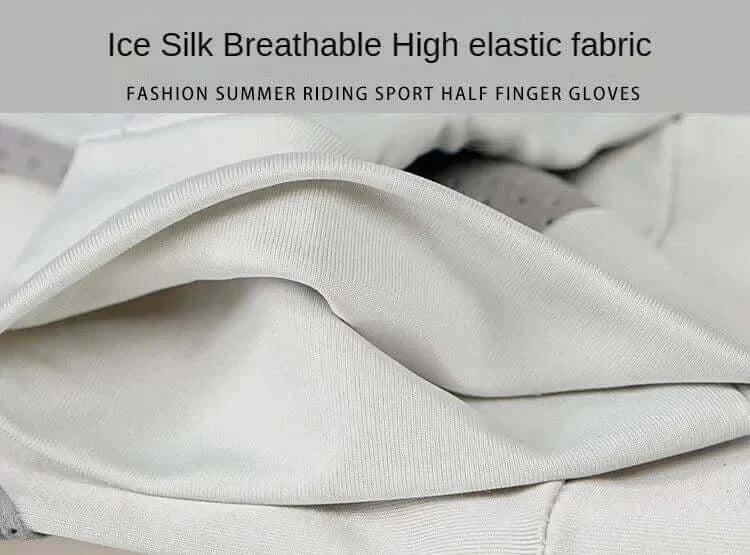 China China New Fashion Ice Silk Gloves Men's Summer Thin Outdoor Riding Anti Slip Sunscreen Full Finger Fishing Gloves Kayak Rowing Gloves