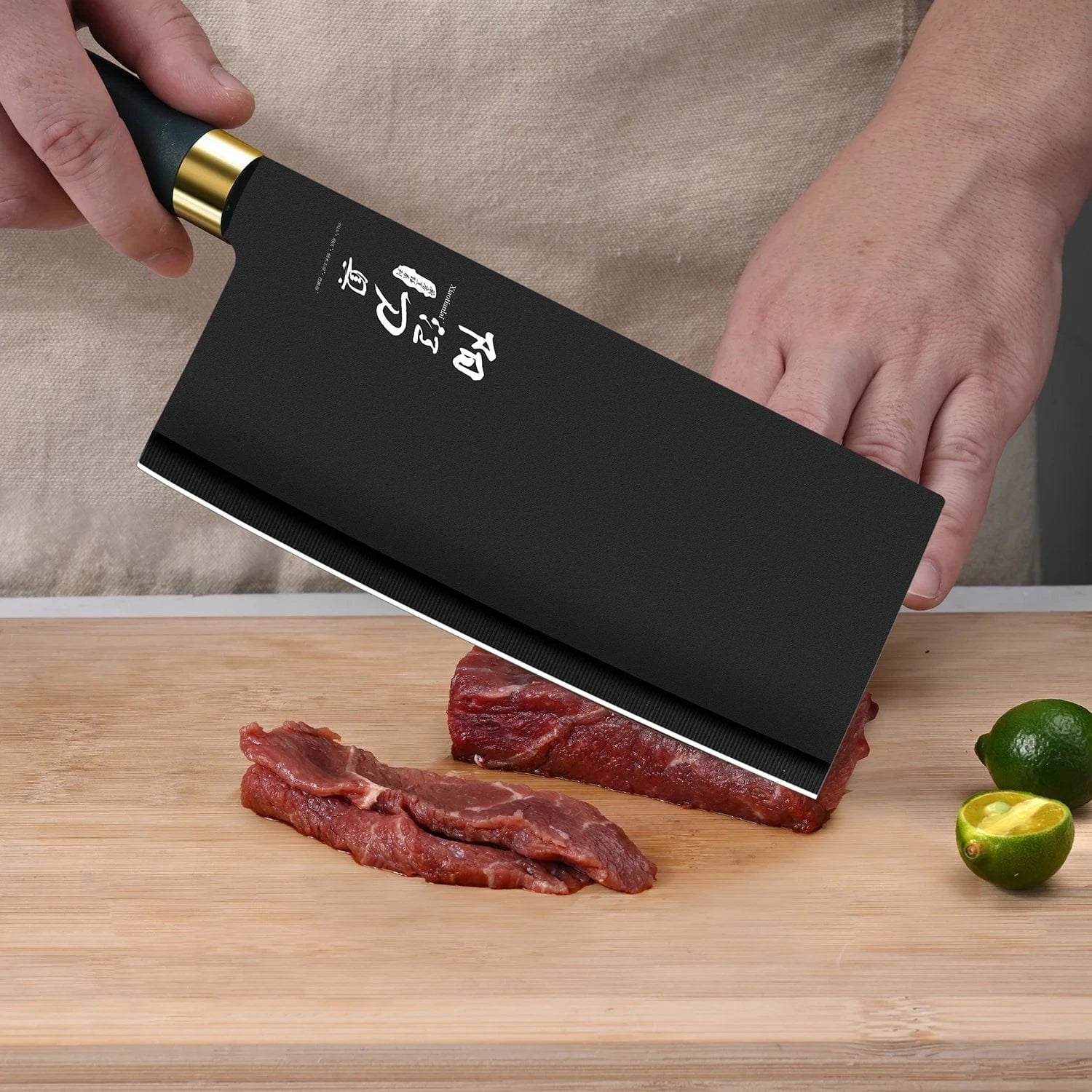 China China New women's home knife set, commercial sharp stainless steel meat slicer chef's knife, kitchen special cutting knife small bone