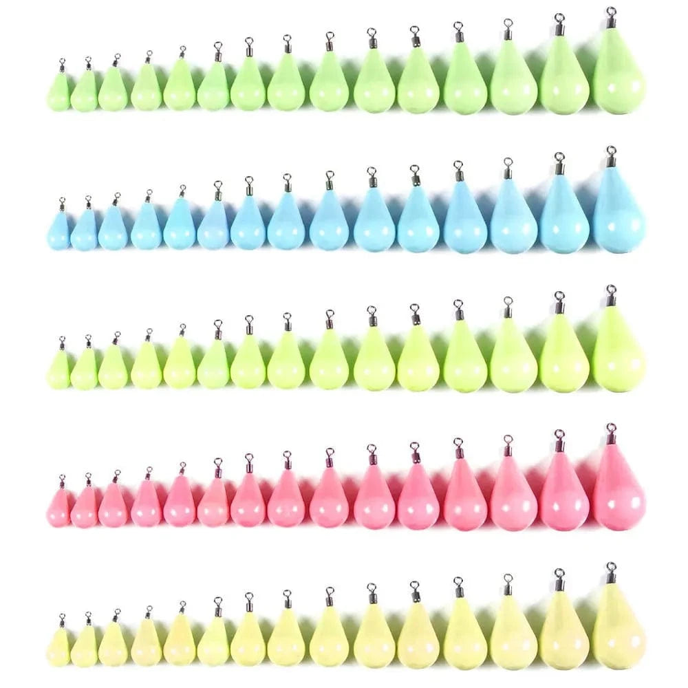 China China Newup Luminous Fishing Sinkers Weight Sinker Ball Worm Flipping Weights for Bass Texas Carolina Rigs Tackle