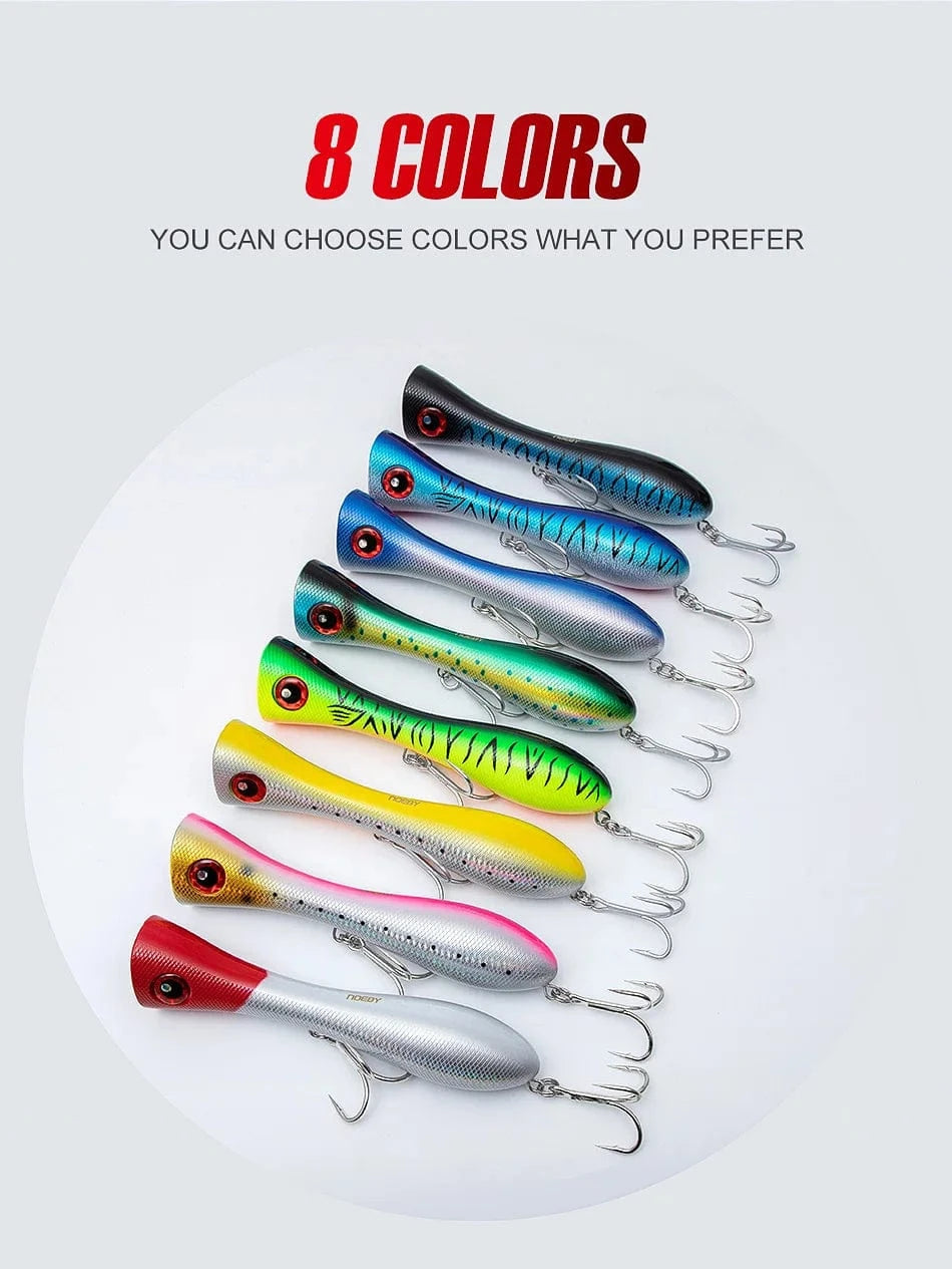 China China Noeby Big Game Popper 205mm 133g  Fishing Lure Topwater Wobbler Artificial Hard Bait for Tuna GT Saltwater Surface Fishing Lures