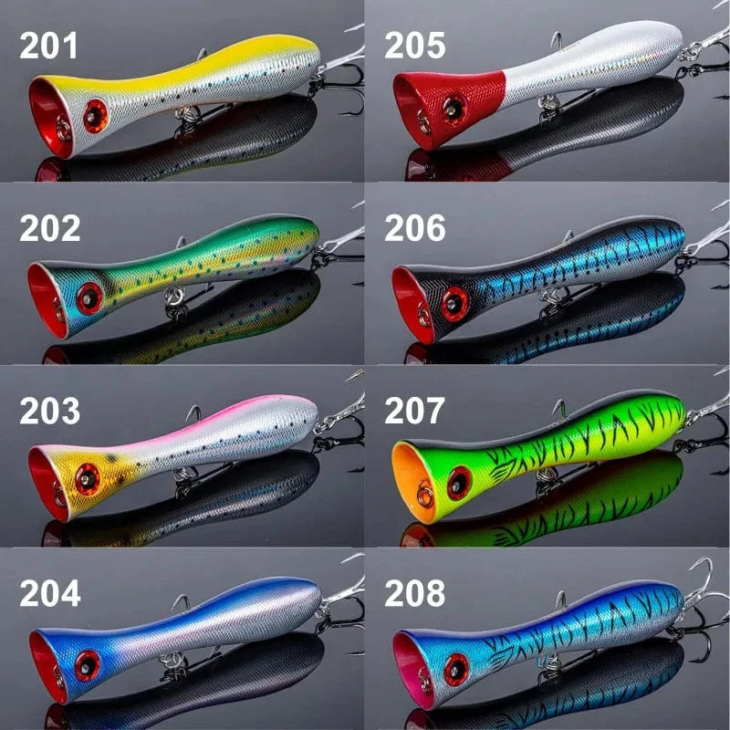 China China Noeby Big Game Popper 205mm 133g  Fishing Lure Topwater Wobbler Artificial Hard Bait for Tuna GT Saltwater Surface Fishing Lures