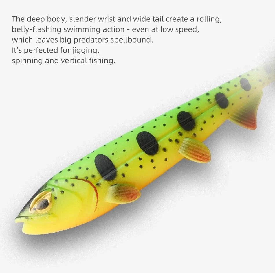 China China Noeby Pro Swimbait Soft Lure 15cm 26g 19cm 55g 24cm 101g 28cm 165g Sinking Silicone Wobblers Pike Big Game Fishing Soft Bait