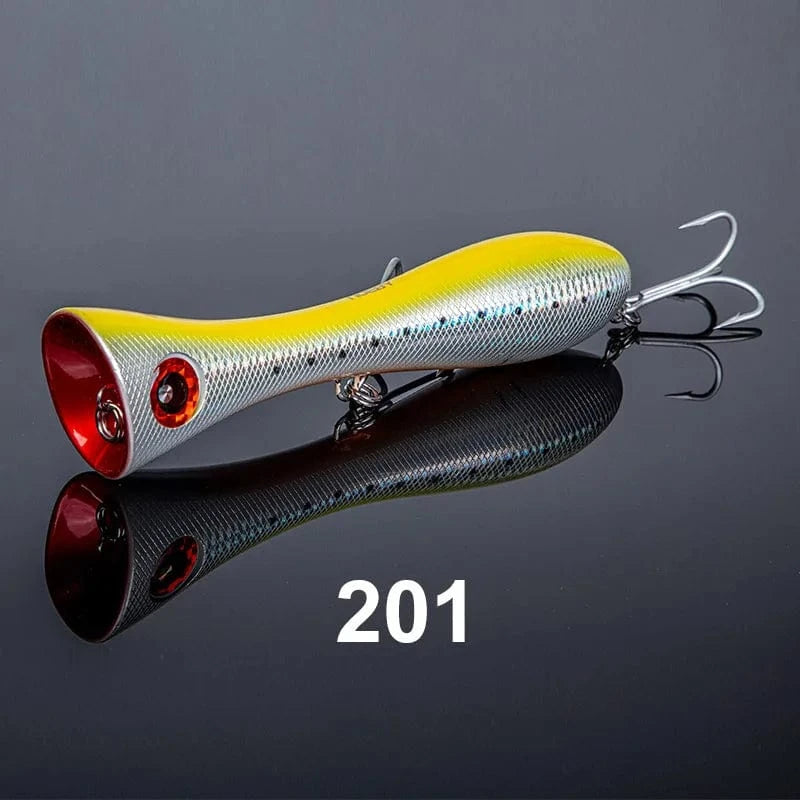 China China NSB201 / 205mm 133g Noeby Big Game Popper 205mm 133g  Fishing Lure Topwater Wobbler Artificial Hard Bait for Tuna GT Saltwater Surface Fishing Lures