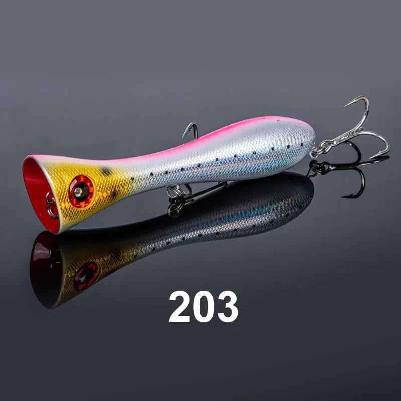 China China NSB203 / 205mm 133g Noeby Big Game Popper 205mm 133g  Fishing Lure Topwater Wobbler Artificial Hard Bait for Tuna GT Saltwater Surface Fishing Lures