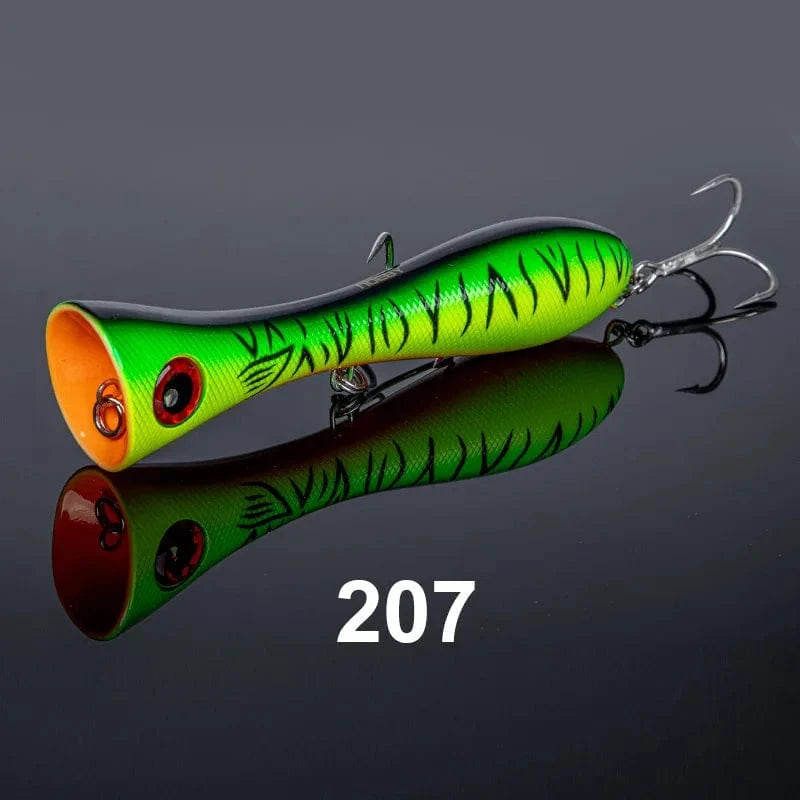 China China NSB207 / 205mm 133g Noeby Big Game Popper 205mm 133g  Fishing Lure Topwater Wobbler Artificial Hard Bait for Tuna GT Saltwater Surface Fishing Lures