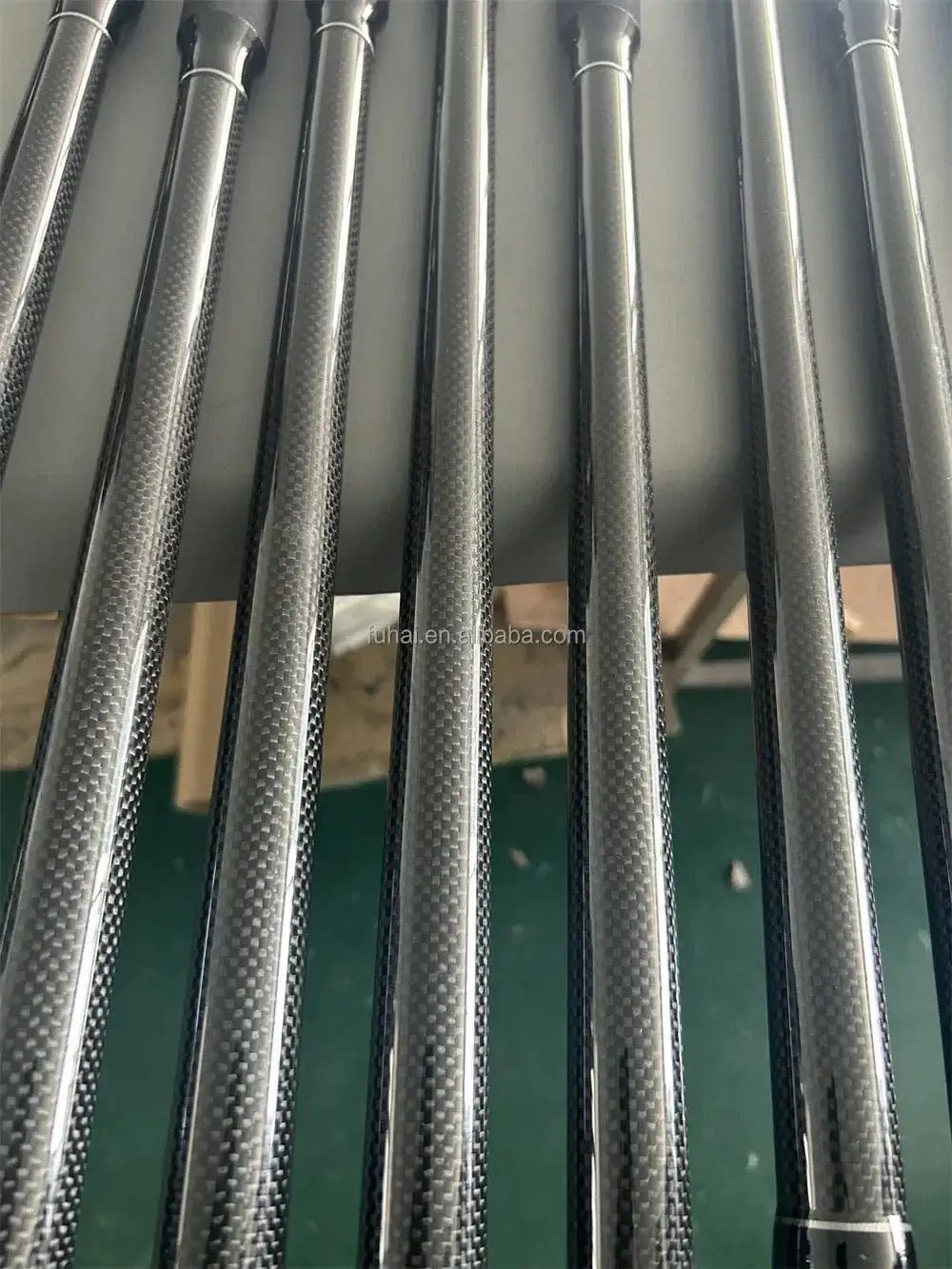 China China OEM Max drag 200kgs OEM carbon handle 316 Stainless Steel Factory Hook Gaff  1.6m 1.8m 2.1m Big Fish Fishing Tools & Accessories