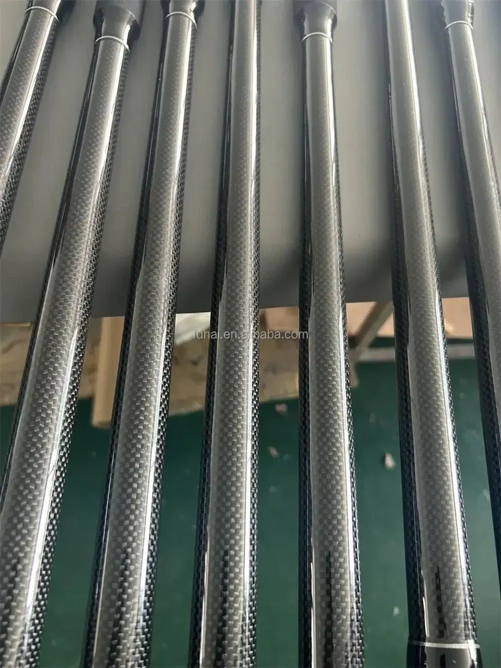 China China OEM Max drag 200kgs OEM carbon handle 316 Stainless Steel Factory Hook Gaff  1.6m 1.8m 2.1m Big Fish Fishing Tools & Accessories