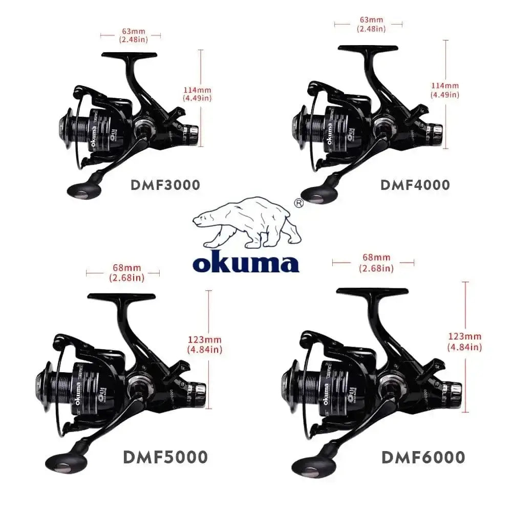 China China Okuma All Metal Wire Cup Spinning Fishing Boat 5.2:1 4.7:1 Rotating Drum 19KG ResistanceRotating Drum Fishing Drum 3000-6000