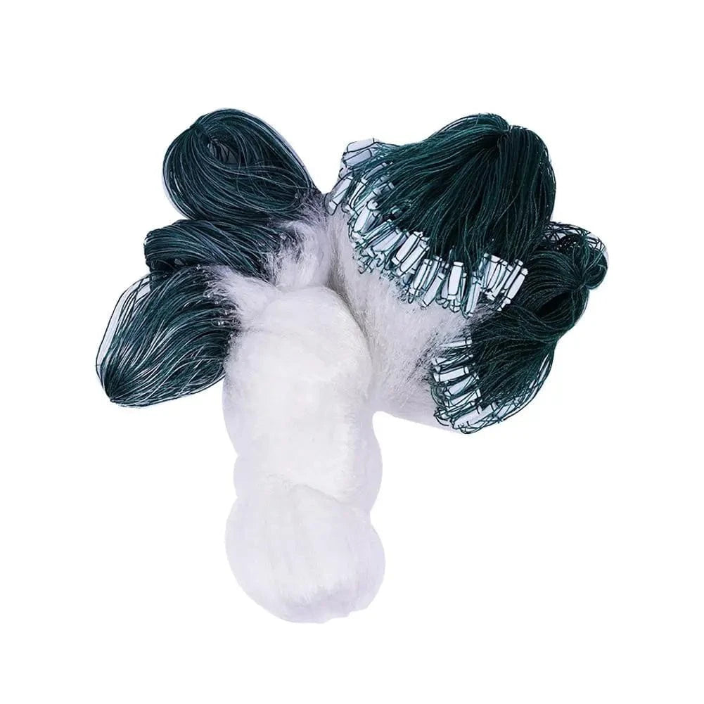 China China One Layer Fishing Net Single Mesh Nylon Float Accessories Fishing Gill Net Hand Monofilament Casting Trap Net Fishi W8U8