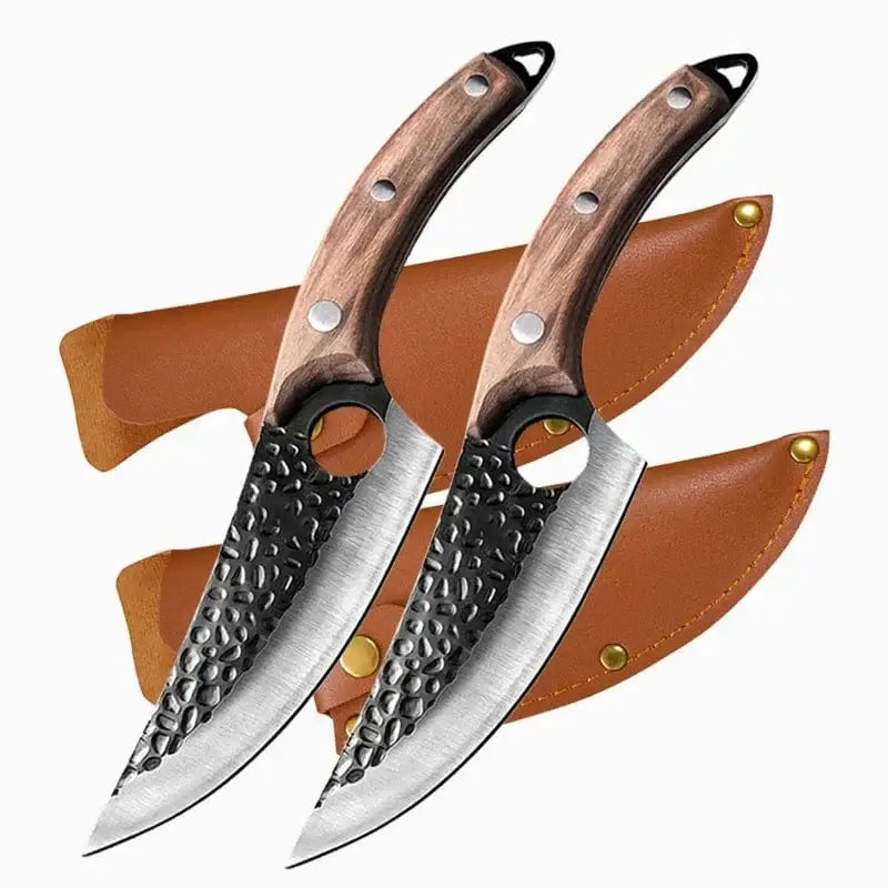 China China Option A Stainless Steel Kitchen Boning Knife Fishing Knife Meat Cleaver Handmade Forged Chef Outdoor Cooking Cutter Butcher Knife Tool