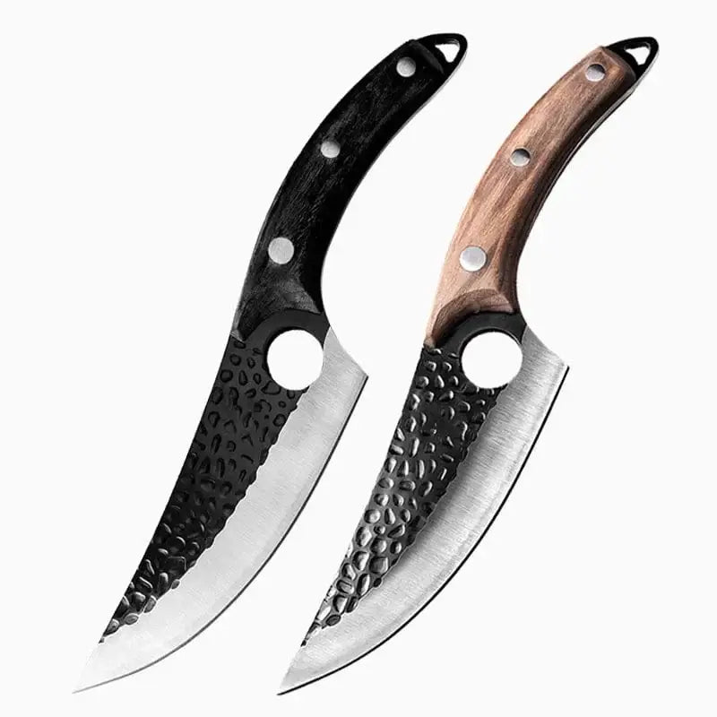 China China Option F Stainless Steel Kitchen Boning Knife Fishing Knife Meat Cleaver Handmade Forged Chef Outdoor Cooking Cutter Butcher Knife Tool