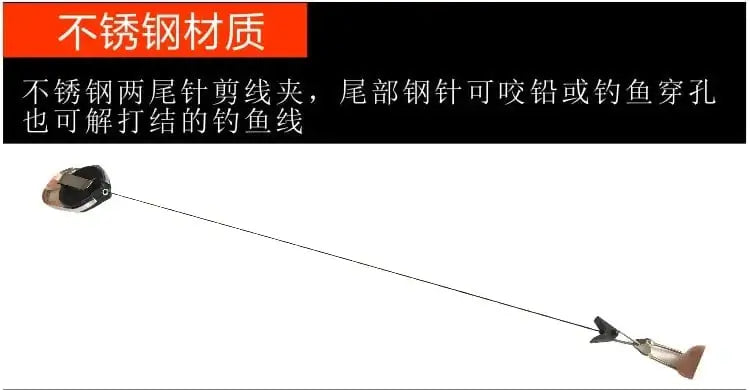 China China Outdoor Fishing Tackle Accessories Fish Line Cutter Clips Pins Fishing Supplies Folding Line Cut Clipper Scissor Fishing Tools