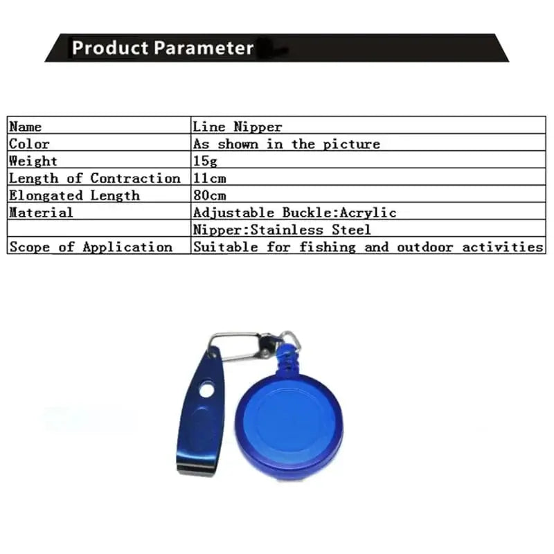 China China Outdoor Fishing Tackle Accessories Fish Line Cutter Clips Pins Fishing Supplies Folding Line Cut Clipper Scissor Fishing Tools