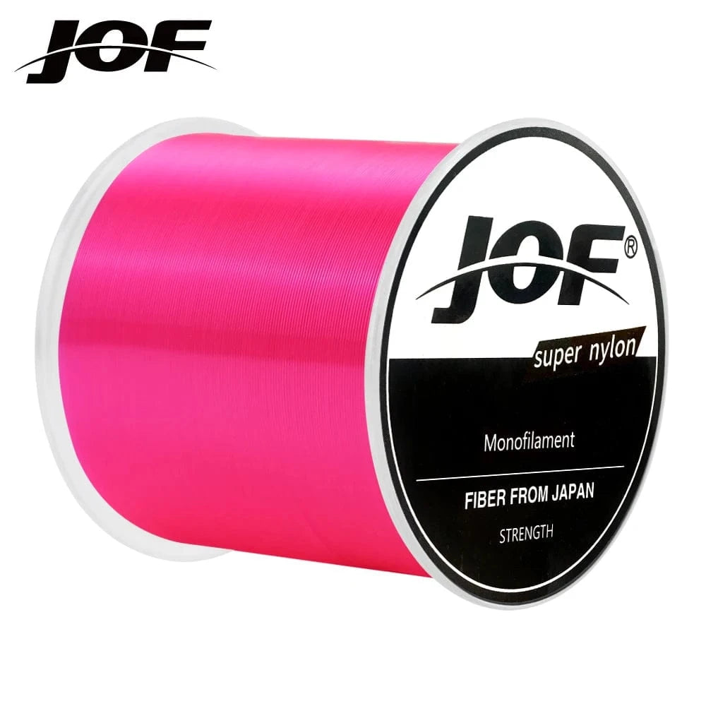 China China Pink / CHINA / Mainline | 500M-1.0 Nylon Fishing Line Japanese Super Strong Monofilament Main Line 500m 0.168mm 0.5mm 2.5mm 4.4- 28.6LB Fishing Cord for Saltwater
