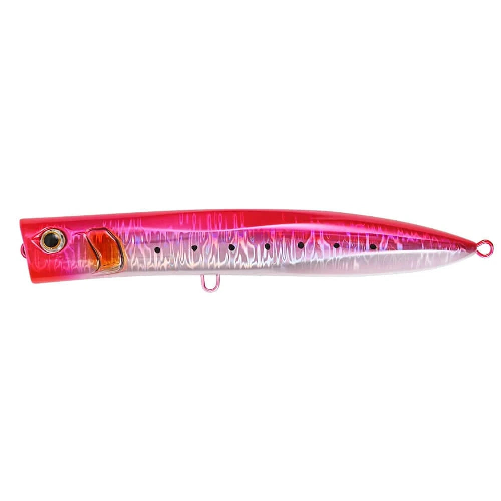 China China Pink Without Hook JIGGINGPRO 190mm 60g Topwater Slim Popper Lure Sea Floating Fishing Lure Amberjack Kingfish Tuna GT Bait