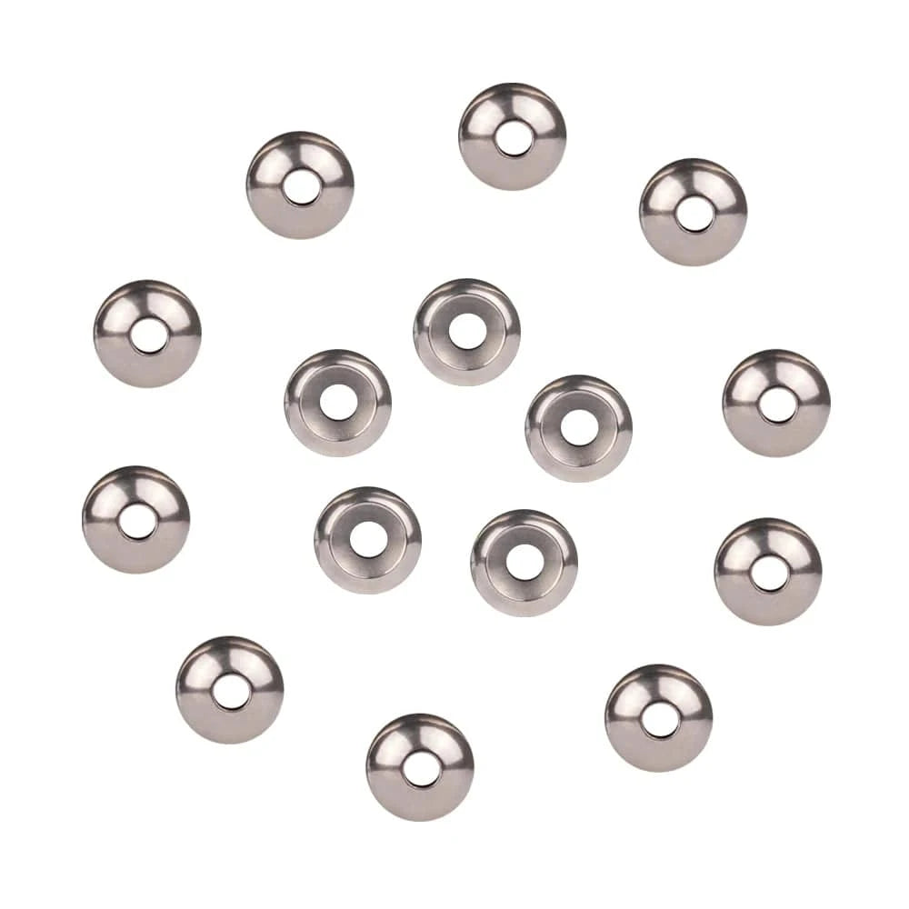 China China PLAIN / 1.5mm EliteTG Tungsten Cycolps Beads,100pcs 1.5-3.5mm Fly Tying Material,Trout Perch Panfish Nymph Jig Head Bead DIY Tackel