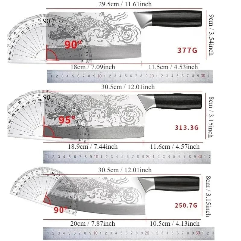 China China PLYS Stainless Steel Chef Specialized Knives,Kitchen Knife Set