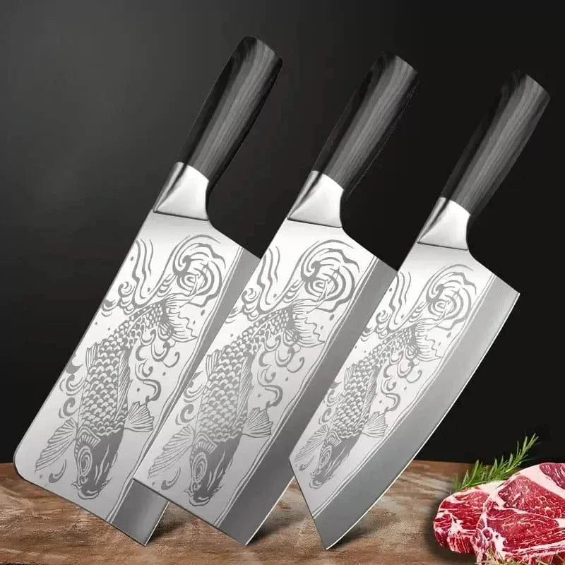China China PLYS Stainless Steel Chef Specialized Knives,Kitchen Knife Set