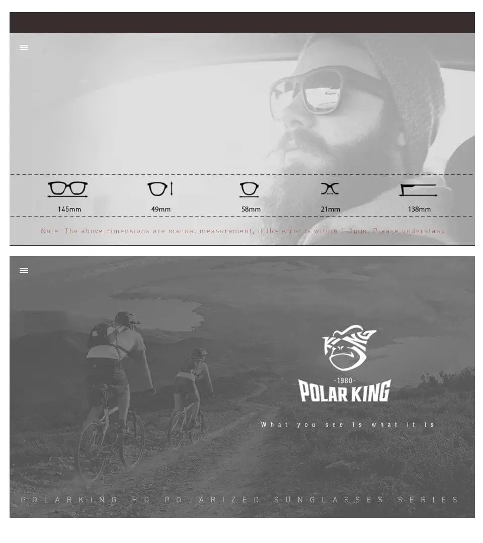 China China Polarking New Luxury Polarized Sunglasses Men Driving Shades Male Sun Glasses Vintage Travel Fishing Classic Sun Glasses 400