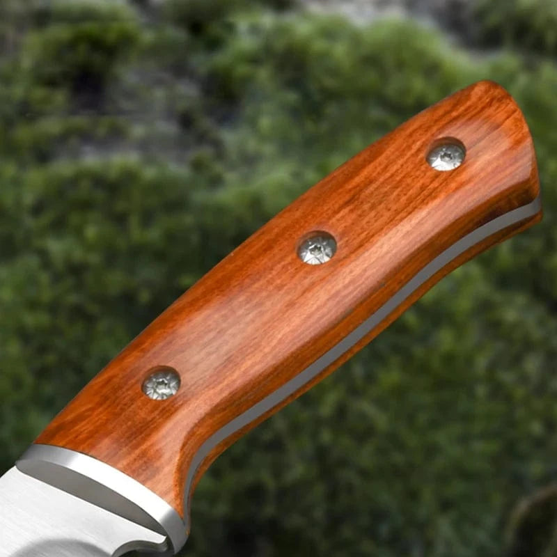 China China Professional Kitchen Knives Fruit Knife Stainless Steel Pocket Boning Knife Butcher Vegetable Slicing Meat Cleaver with Sheath