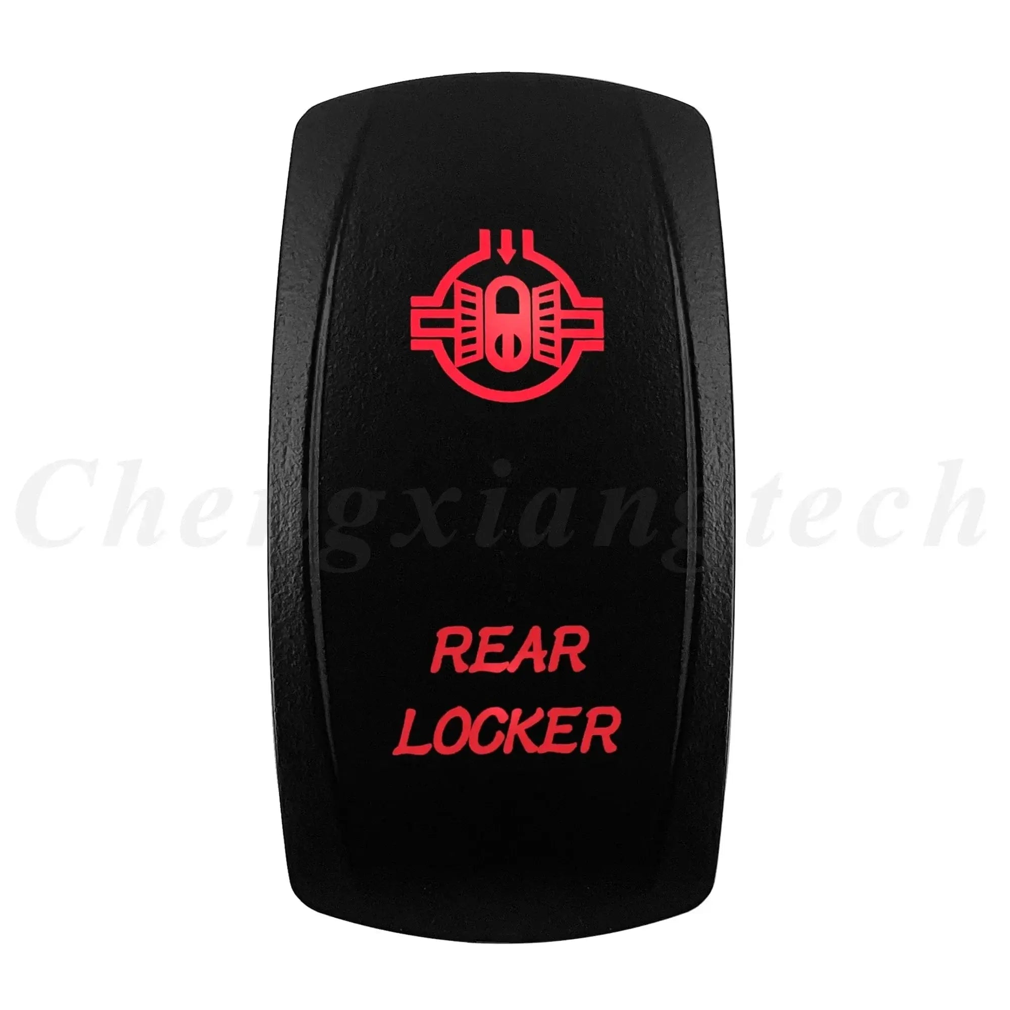 China China REAR LOCKER Red Led Light Bar Car Boat Rocker Switch 12V/24V Marine Grade Toggle Switch SPST/DPDT for Polaris Jeep Autosteer Auto Machinery