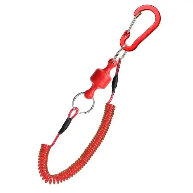 China China Red and lanyard Magnetic fishing anti-loss rope carp fishing tools accessories Outdoor fishing goods quick-release strongagnetic portable buckle