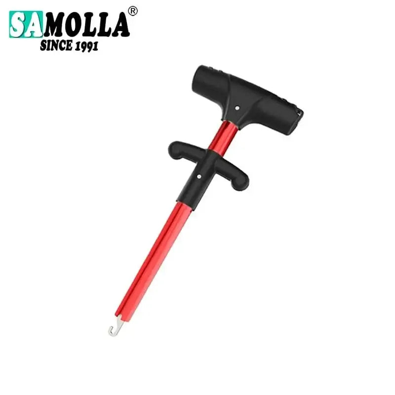 China China red small Fishing Hook Remover Tool Fishing Lure Remover Aluminum Tube Hook Detacher Portable Fish Hook Out Extractor
