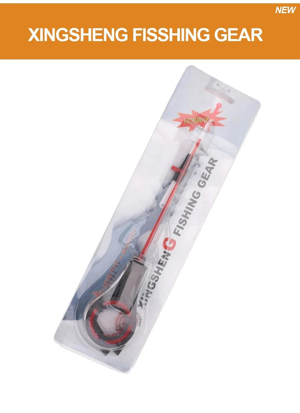 China China rod FISH KING 2 Section Mini Winter Fishing Rod Set Plastics Ice Fishing Spinning Rod Travel Bass Pike