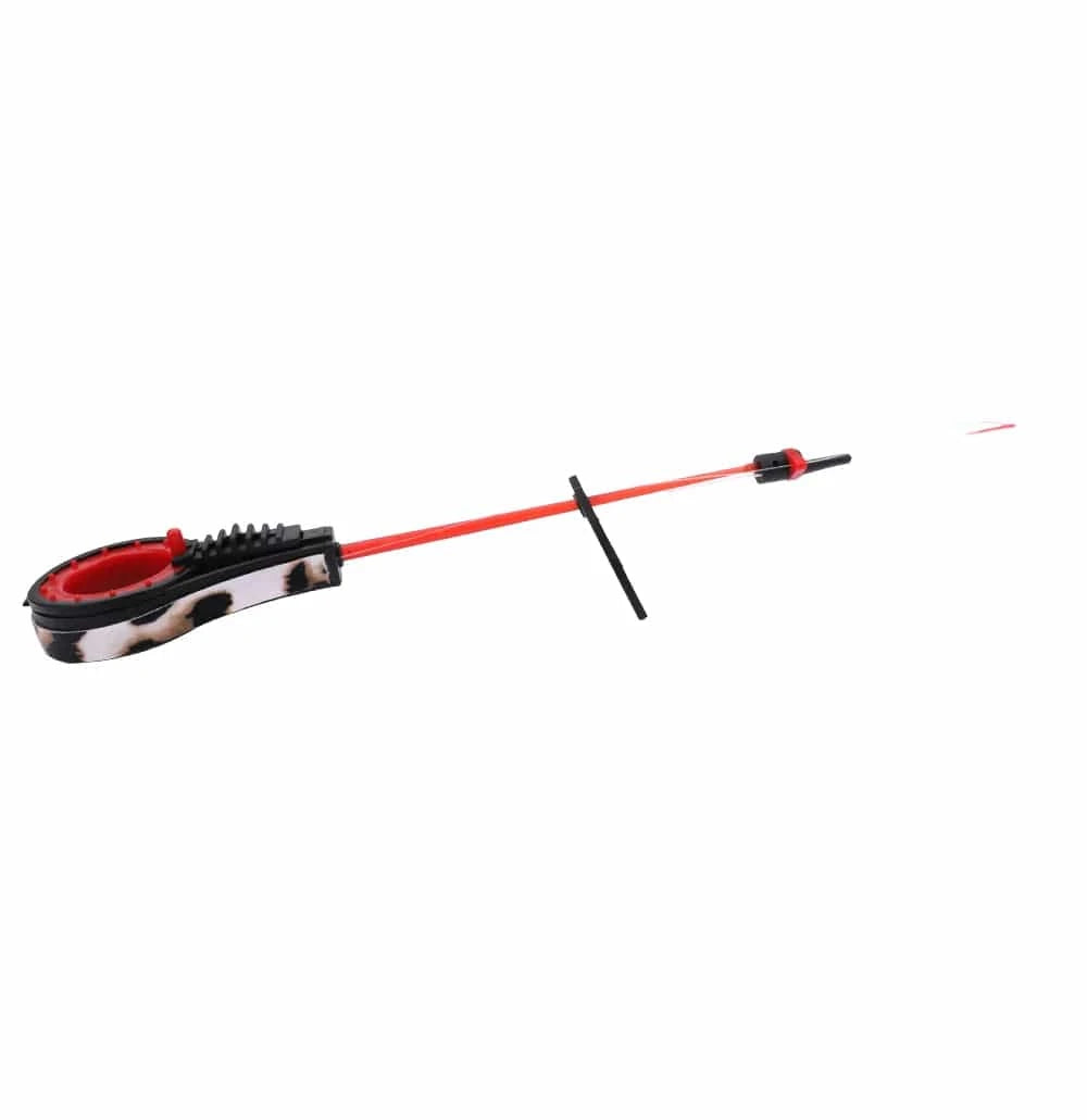 China China rod FISH KING 2 Section Mini Winter Fishing Rod Set Plastics Ice Fishing Spinning Rod Travel Bass Pike