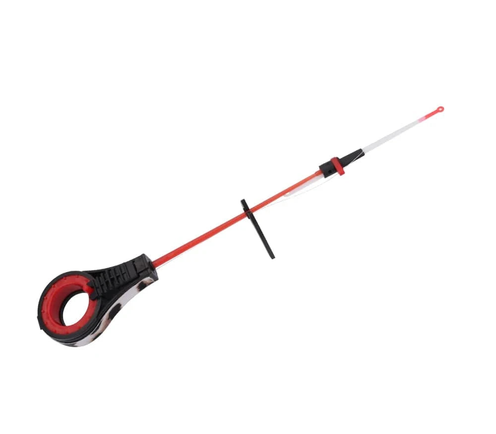 China China rod FISH KING 2 Section Mini Winter Fishing Rod Set Plastics Ice Fishing Spinning Rod Travel Bass Pike