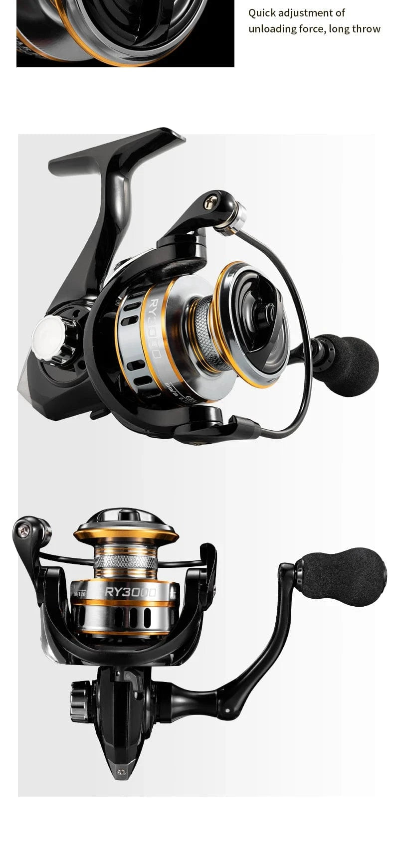 China China ROOBLINOS RY Spinning Reels Saltwater Freshwater Fishing Reel Ultralight Metal Frame Smooth And Tough High Speed Fishing Reels