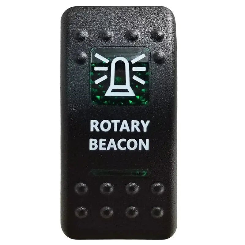 China China Rotary Beacon Green Led Light Bar Rocker Switch SPST 5Pins/DPDT 7Pins For Car Marine Boat IP68 NARVA Carling ARB Auto Parts Camper Replacement