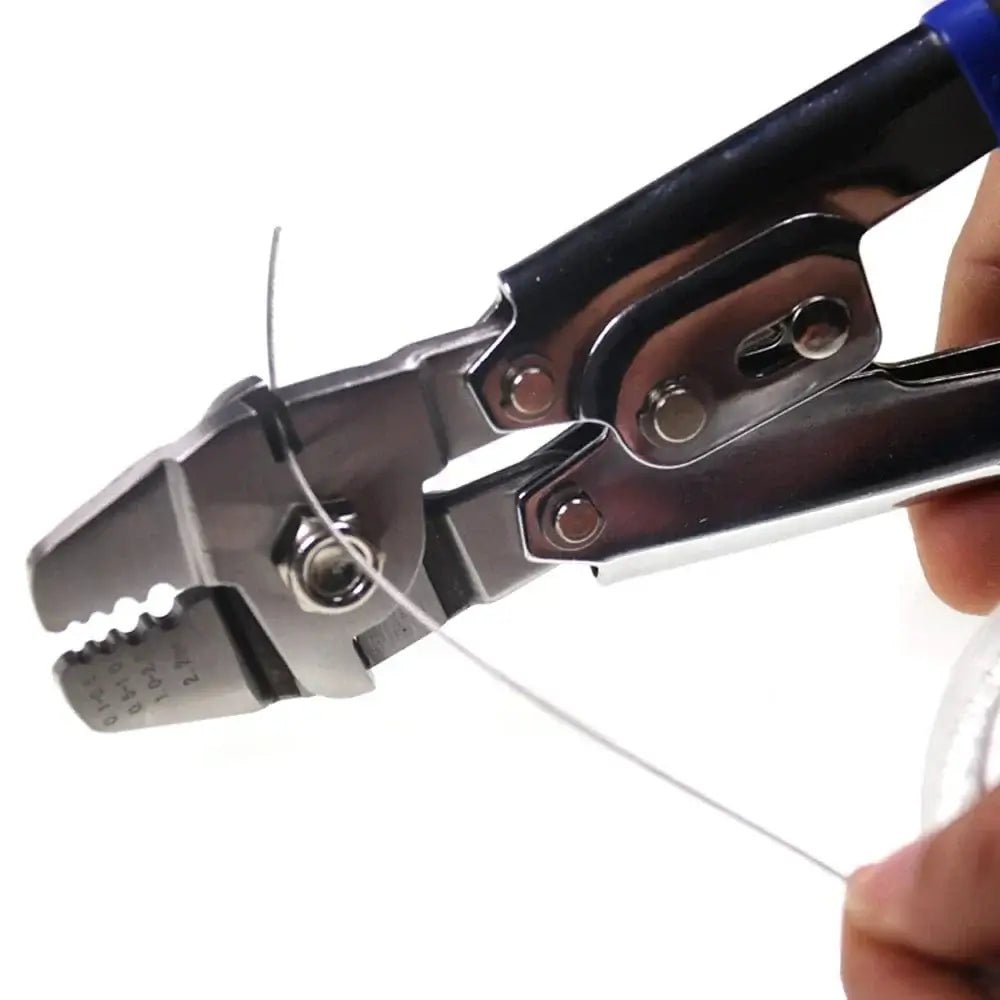 China China Saltwater Fishing Stainless Steel Multifunctional Fishing Pliers Steel Wire Cutter Hook Tying Tool With Crimps Tube Free Box