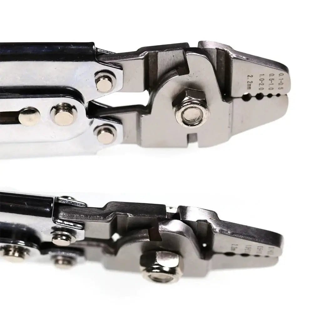 China China Saltwater Fishing Stainless Steel Multifunctional Fishing Pliers Steel Wire Cutter Hook Tying Tool With Crimps Tube Free Box